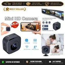 Mini WiFi Security Camera HD Full Color Night Vision Waterproof