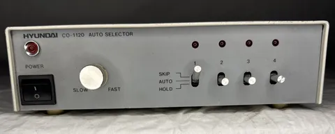 VTG Hyundai Electronics CO-1120 CCTV Camera Auto Selector Switch Box 4 Channel