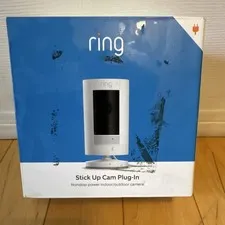 Ring Stick Up Cam - Plug In, White