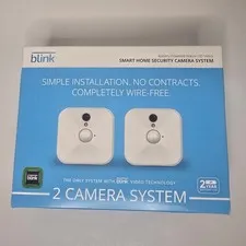 Blink Indoor 2 Camera System Smart Home Security HD Video Wire-Free BSM00201U