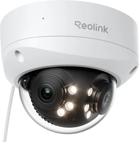 REOLINK Duo 3V Poe, 16MP UHD Dual-Lens Poe Security Camera with 180° Panoramic,