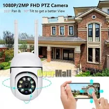 Wireless 2.4G WiFi Security Camera System Smart Outdoor Color Night Vision 1080P