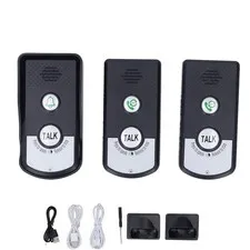 Intercoms Wireless for Home, 1500 Meters 2 Charging Methods Wireless Intercom...