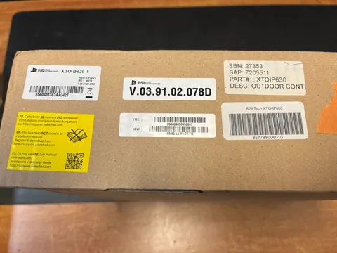 Videofied RSI XTO-IP630 Outdoor Hybrid Cellular/Ethernet Control Panel