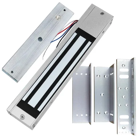 Access Control Gate Opener Lock - 12V/24VDC, Powerful Magnet