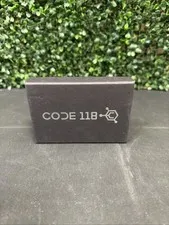 CODE 118 Wallet Slim Minimalist Aluminum RFID Blocking Slate Grey