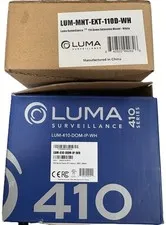 Luma LUM-410-DOM-IP-WH Dome IP Camera w/ Mount - One Used Kit