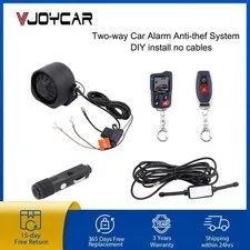 Vjoycar 2022 Newest Wireless Two-way Car Security Alarm System Easy Installation