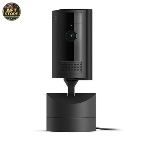 Ring Pan-Tilt Indoor Cam - 360° HD Video Security Camera - Black