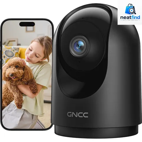 WiFi Indoor Security Camera with Smart Motion Detection & Cloud Storage Options