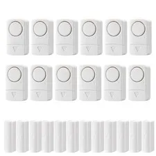 Window Door Alarm, 125db Door Alarm for Kids Safety, Door Window Sensor for H...