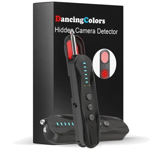 Rechargeable Wireless RF Signal Scanner & Hidden Camera Detector - Travel Ready
