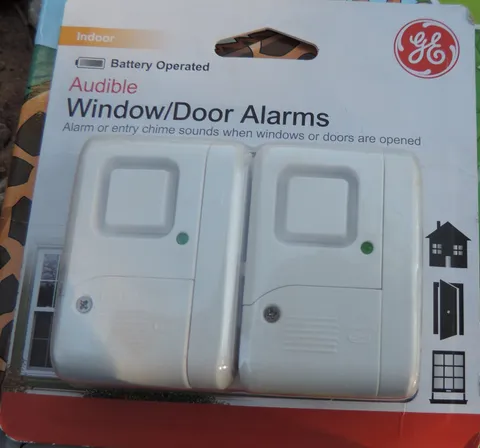 GE 45115 indoor Audible window/door alarm 2 pack battery operated 