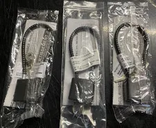 Master Lock MASCON MCL01-D Keyed Black Coated Steel Cable Lock 3 Pack