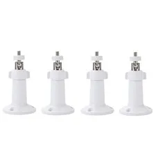 For Indoor Outdoor Camera Wall Mount Brackets 4 Pack with Screws and Anchors
