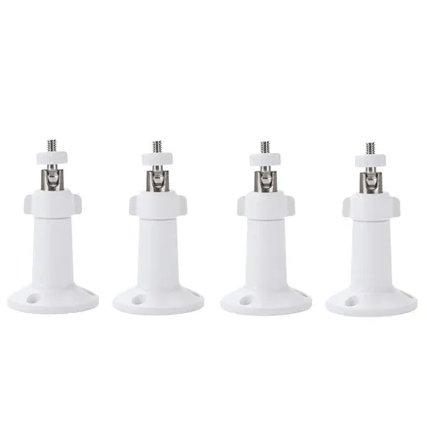 For Indoor Outdoor Camera Wall Mount Brackets 4 Pack with Screws and Anchors