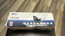 GW Security 12MP PoE IP Bullet Camera 3.6-10mm Outdoor IP66