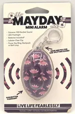NEW Mayday Mini Alarm LOUD Self Defense Personal Emergency Keyring Clip FREESHIP