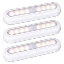 STAR-SPANGLED 3 Pack 7” 7 inch, Motion Sensor, Warm White, Sensor