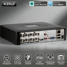 H.265+ Security DVR 8CH Channel 1080p Recorder for CCTV Surveillance Camera