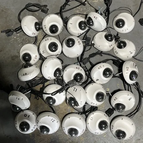 3S N9071 mini Dome Network Camera 2.8 MM 2 Megapixels Lot Of 25 B