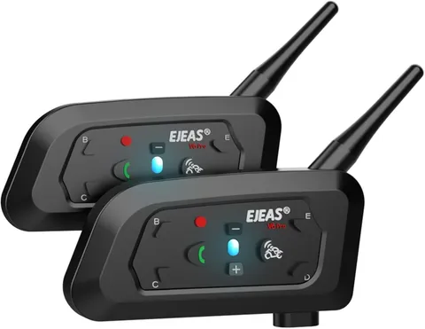 Novamente V6 Pro+ Motorcycle Bluetooth Intercom 2-Pack