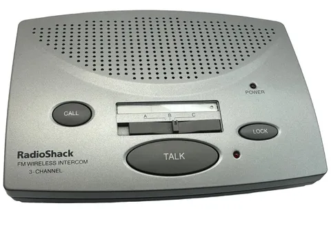 RadioShack Advanced 3-Channel FM Wireless Intercom (43-3105)
