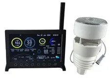 Ultrasonic Weather Station: Wind Speed,Wind Direction, Temperature, and Humidity