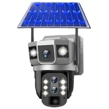 WiFi/4G Solar Cam – HD Lens, PIR Sensor, Night Vision, Waterproof