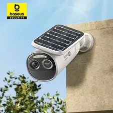 Baseus Security S2 4K Solar Outdoor Camera WiFi Wireless IP67 Face ID 145°FOV