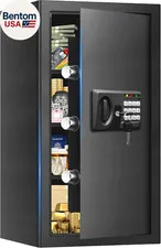 6.1 Cuft Large Fireproof Safe for Documents, Digital Security Personal Safety Bo