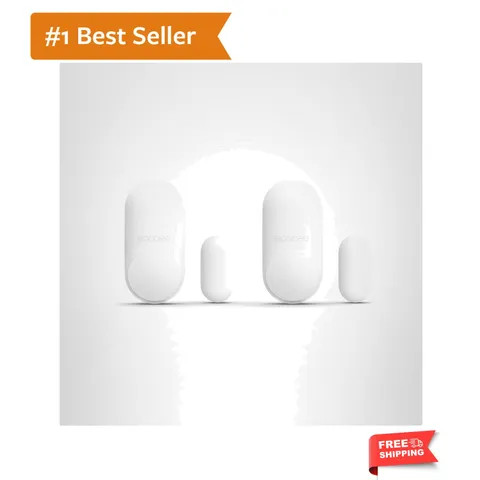 Smart Sensor for Doors & Windows 2 Pack - Wifi Contact Sensor for Home Securi...