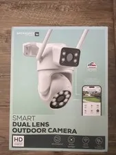 Merkury Smart Dual Lens Outdoor Camera HD 1080P