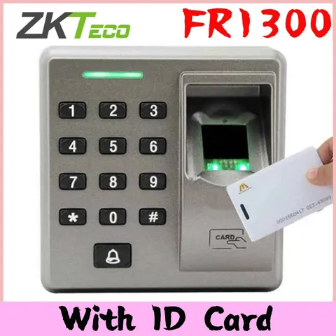 ZKTeco FR1300 Fingerprint Exit Reader Access Control System With ID RFID Card