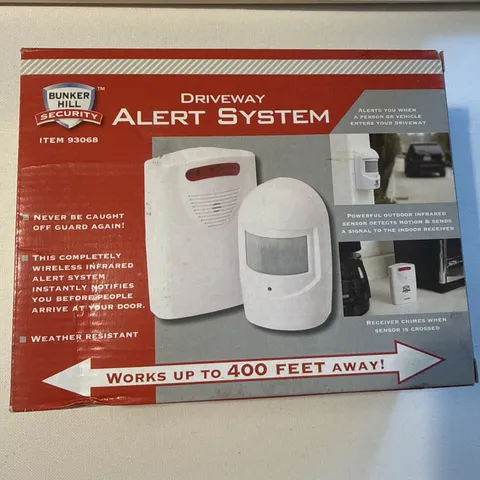 Bunker Hill Security Driveway Alert System Wireless Intruder Alarm (BRAND NEW)