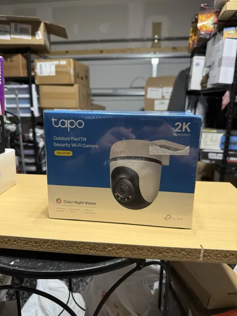 Tapo Tp-link 2k Outdoor Pan/tilt Security Wi-fi Camera, 360° View, Motion