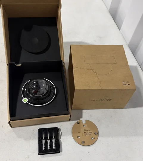 Cisco Meraki MV12W-HW Indoor Cloud-Managed Wide-Angle Mini Dome Camera