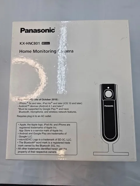 Panasonic KX-HNC801 Indoor Full HD 1080p Home Monitoring Camera. 