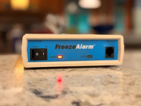 Control Products Freeze Alarm FA-I-CCA with Sensor and AC Adapter