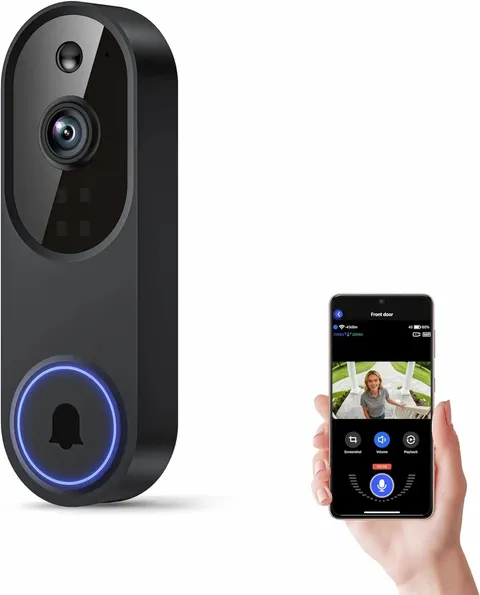 Wireless WiFi Video Doorbell Camera Two-Way Audio Night Vision Cloud Storage