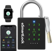 Digital Padlock Outdoor eLinkSmart Password Gate Lock with Key NFC RFID Weatherp