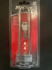 Master Lock 517D Adjustable Removable Shackle Padlock Multi-Purpose Keylock