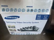 Samsung Video Security System SDS-P5122 16 Channel 12 Camera Kit MISSING PARTS
