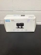 Blink Mini HD Indoor Wi-Fi IP Cameras 2-Pack Black, Alexa, Motion, 2-Way