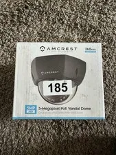 Amcrest 5MP Outdoor PoE IP Camera,Vandal HD Security Camera 2.8MM NEW