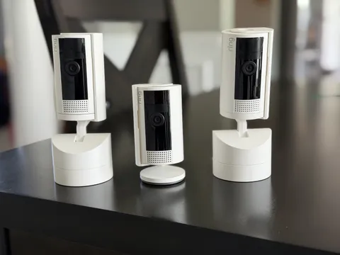 Ring Indoor Cam 2nd Gen Wi-Fi 1080p HD Indoor Camera - White (3 Cameras)