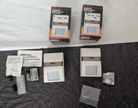 2 Ademco 4278EX-SN Multiplex Motion Sensor