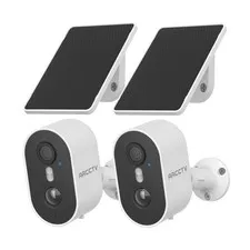 Solar Security Camera Wireless Outdoor Camera with Solar Panel