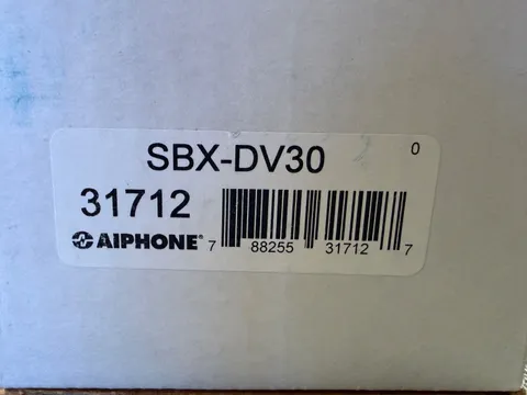 AiPhone SBX-DV30 Stainless Steel Surface Mount 30 Degree Angle Box SBXDV30 - New