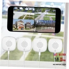 2K Window Camera,2.4GHz & 5GHz WiFi Indoor Cameras for Home Security 4 Pack